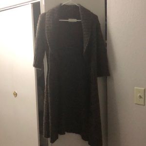 Dark Brown Cardigan